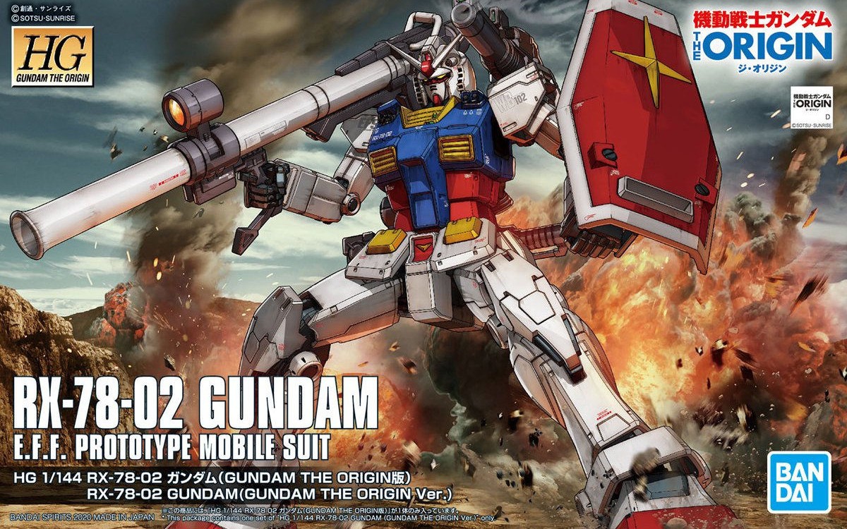 HG 1/144 RX-78-02 Gundam - Click Image to Close