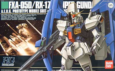 HGUC 1/144 FXA-05D + RX-178 Super Gundam - Click Image to Close