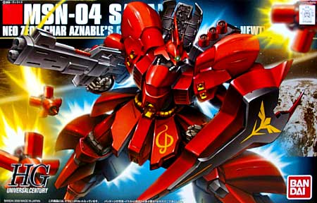 HGUC 1/144 MSN-04 Sazabi - Click Image to Close