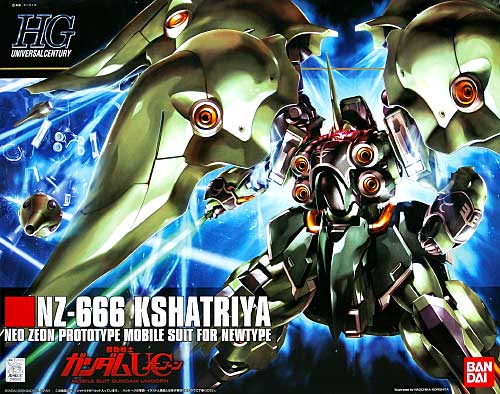 HGUC 1/144 NZ-666 Kshatriya - Click Image to Close