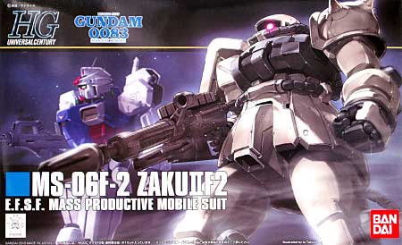 HGUC 1/144 MS-06F-2 Zaku II F2 E.F.S.F. - Click Image to Close