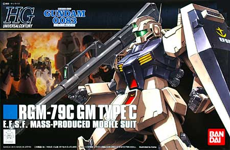 HGUC 1/144 RGM-79C GM Type C - Click Image to Close