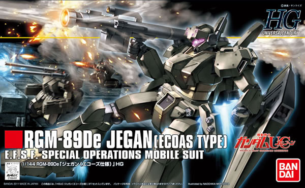 HGUC 1/144 RGM-89De Jegan (Ecoas Type) - Click Image to Close