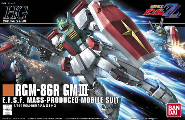 HGUC 1/144 RGM-86R GM III - Click Image to Close