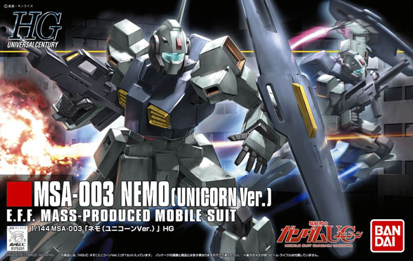 HGUC 1/144 MSA-003 Nemo (Unicorn Version) - Click Image to Close