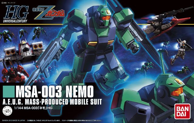 HGUC 1/144 MSA-003 Nemo A.E.U.G. - Click Image to Close