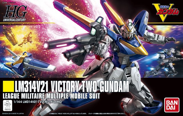 HGUC 1/144 LM314V21 Victory Two Gundam - Click Image to Close