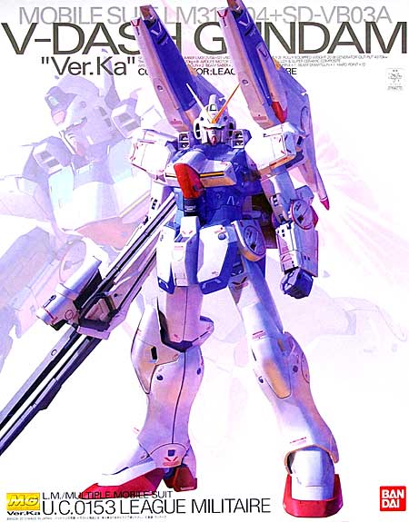 MG 1/100 LM312V04+SD-VB03A V-Dash Gundam - Click Image to Close