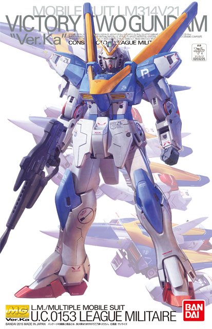 MG 1/100 LM314V21 Victory Two Gundam Ver.Ka - Click Image to Close