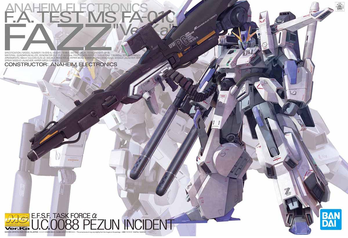 MG 1/100 FA-010-A FAZZ Ver.Ka - Click Image to Close