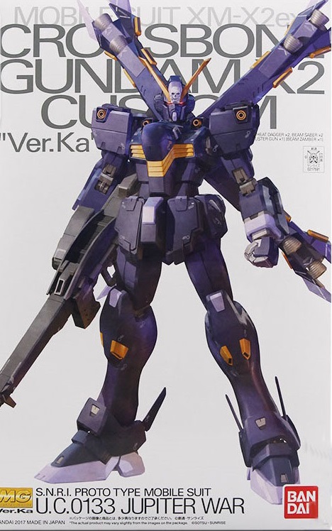 MG 1/100 Crossbone Gundam X-2 Custom Ver.Ka - Click Image to Close