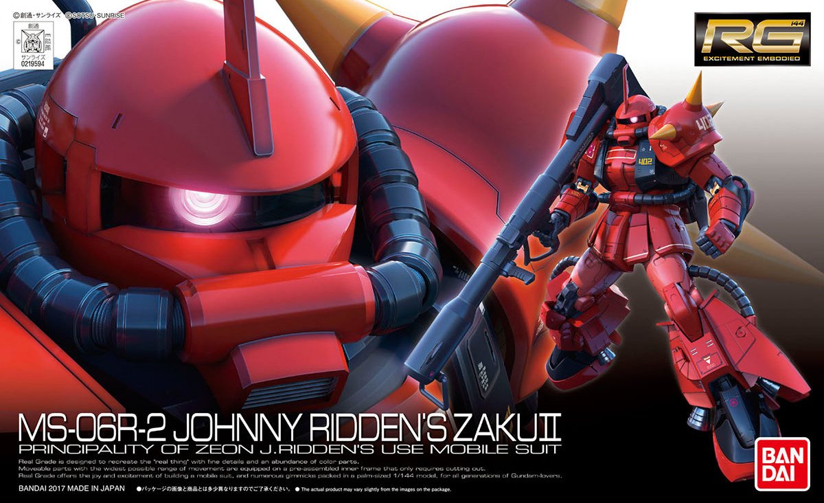 RG 1/144 MS-06R-2 Zaku II, Johnny Ridden's - Click Image to Close