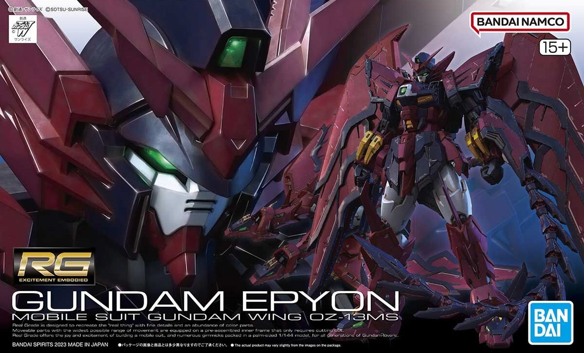 RG 1/144 OZ-13MS Gundam Epyon - Click Image to Close