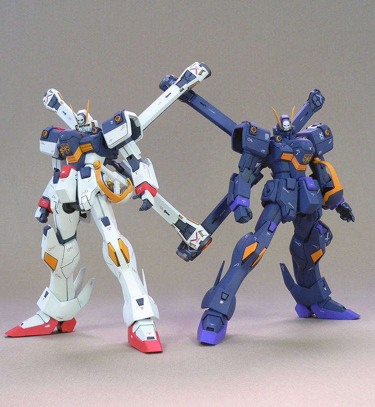 1/100 XM-X1/X2 Cross Bone Gundam Conversion Set for Bandai MG - Click Image to Close