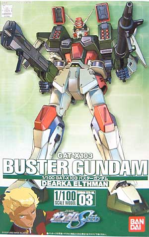 HG 1/100 GAT-X103 Buster Gundam - Click Image to Close