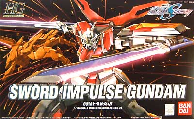 HG 1/144 ZGMF-X56S Sword Impulse Gundam - Click Image to Close