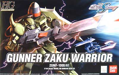 HG 1/144 ZGMF-1000/A1 Gunner Zaku Warrior - Click Image to Close