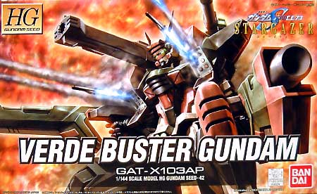 HG 1/144 GAT-X103AP Verde Buster Gundam - Click Image to Close