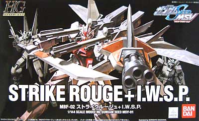 HG 1/144 MPF-02 Strike Rouge + I.W.S.P. - Click Image to Close