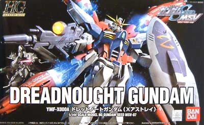 HG 1/144 YMF-X000A Dreadnought Gundam - Click Image to Close