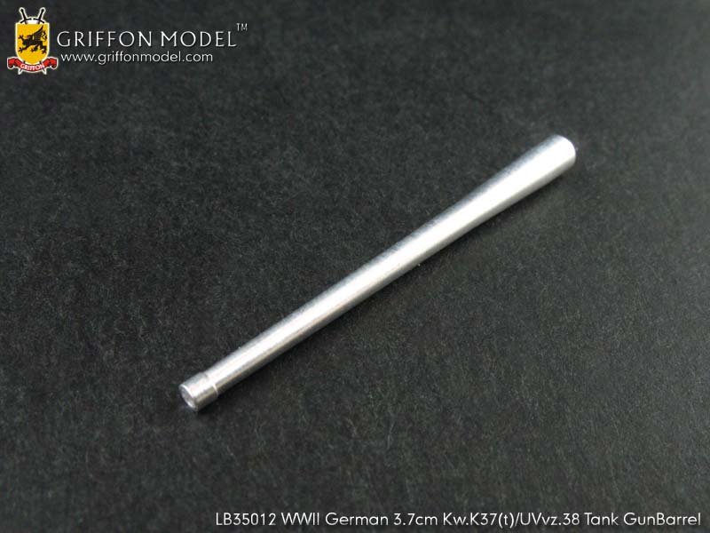 1/35 3.7cm KwK 37(t) / UV vz.38 Tank Gun Barrel - Click Image to Close