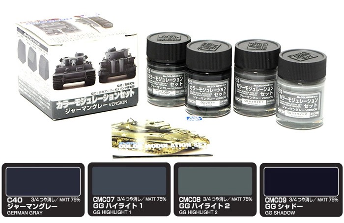 German Gray Version, Color Modulation Set - Click Image to Close