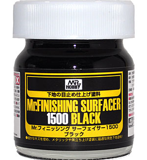 Finishing Surfacer #1500 Black 40ml