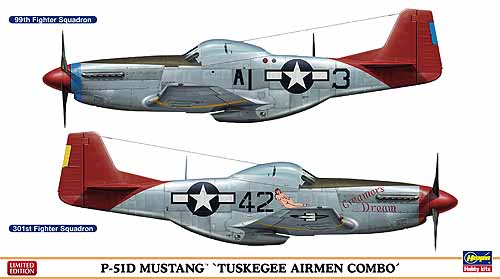 1/72 P-51D Mustang "Tuskegee Airmen Combo" - Click Image to Close