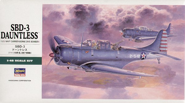 1/48 SBD-3 Dauntless "US Navy Carrier-Borne Dive Bomber" - Click Image to Close