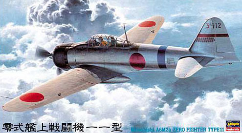 1/48 Mitsubishi A6M2a Zero Fighter Type 11 - Click Image to Close