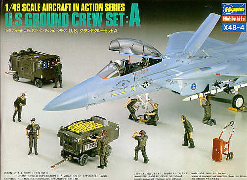 1/48 US Ground Crew Set A - Click Image to Close