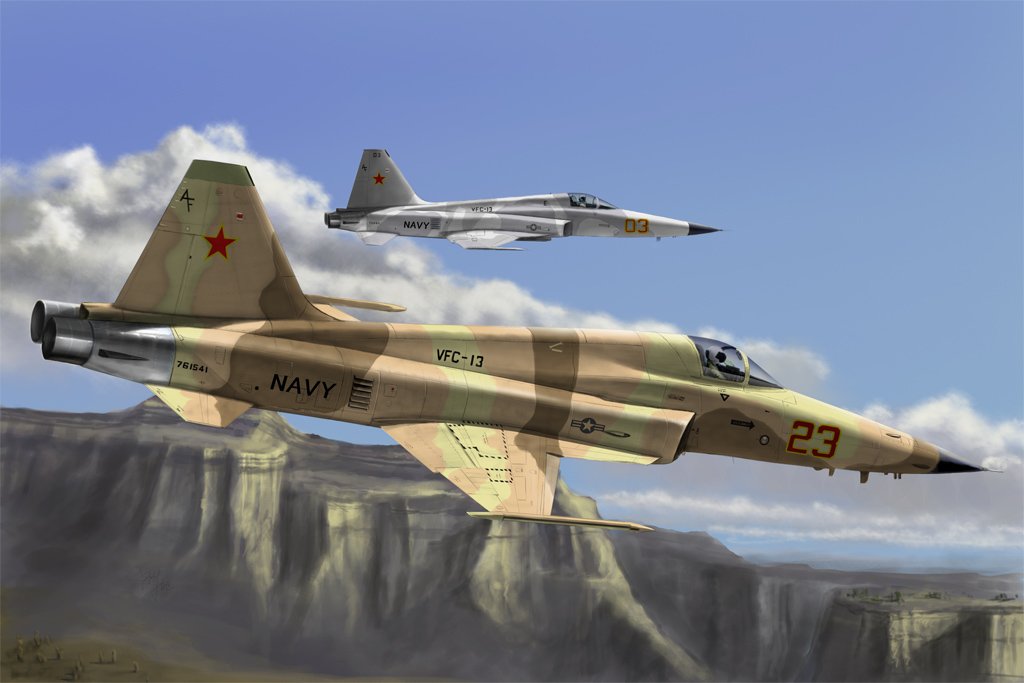 1/72 F-5E Tiger II - Click Image to Close