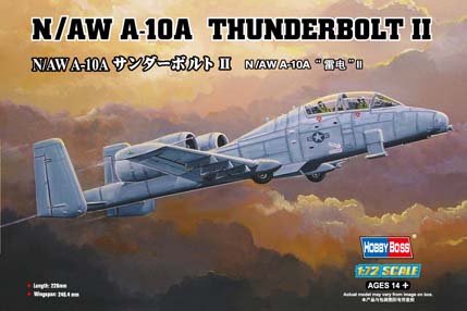 1/72 N/AW A-10A Thunderbolt II - Click Image to Close