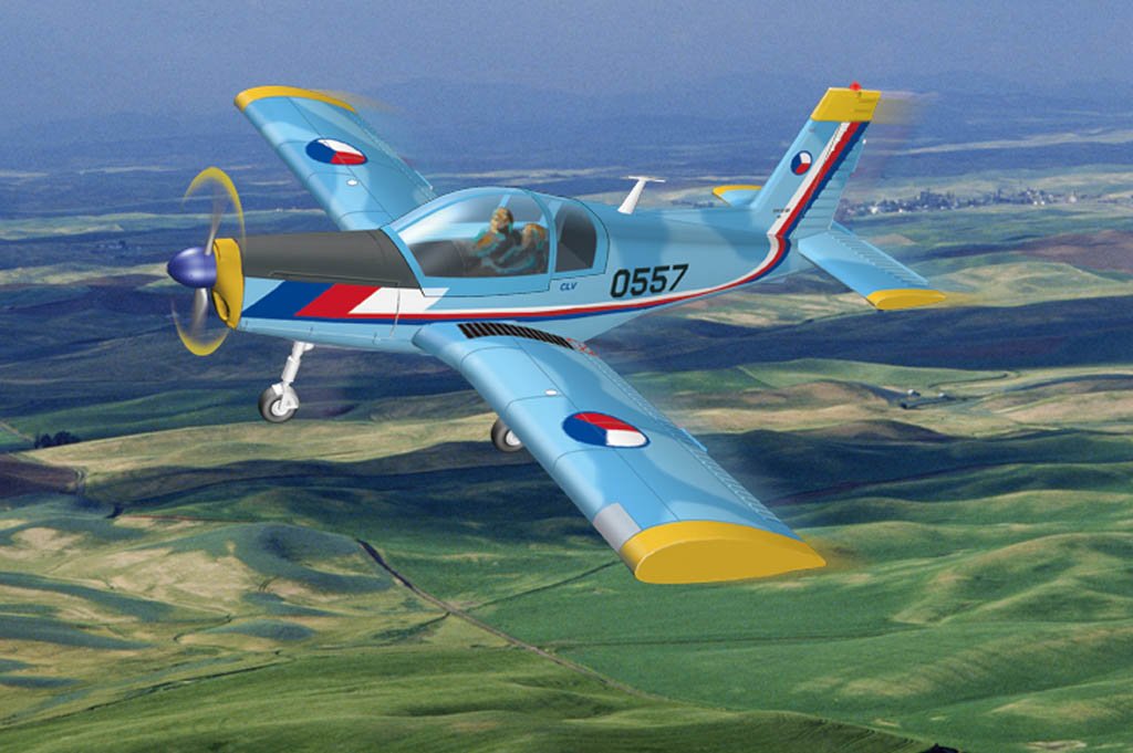 1/72 Czech Zlin Z-142 - Click Image to Close