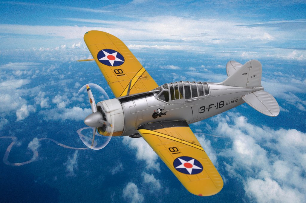 1/72 US F2A Buffalo - Click Image to Close