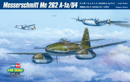 1/48 Messerschmitt Me262A-1a/U4 - Click Image to Close