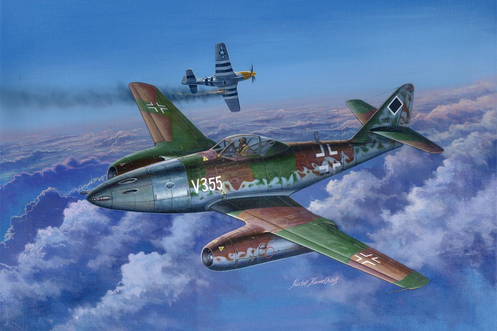 1/48 Messerschmitt Me262A-1a/U5 - Click Image to Close