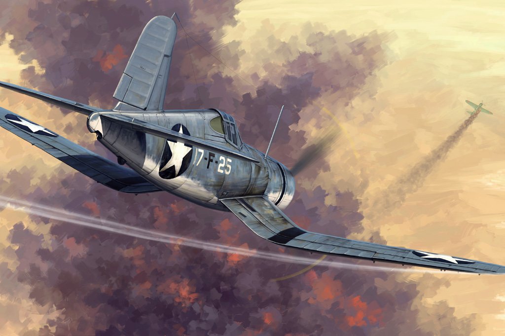 1/48 F4U-1 Corsair Early Version - Click Image to Close