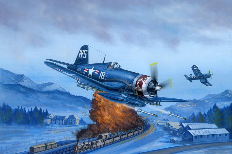 1/48 F4U-4 Corsair Late Version - Click Image to Close