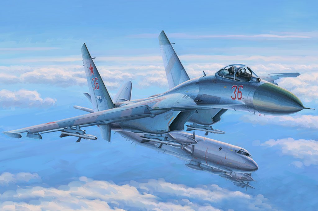 1/48 Su-27 Flanker Early - Click Image to Close