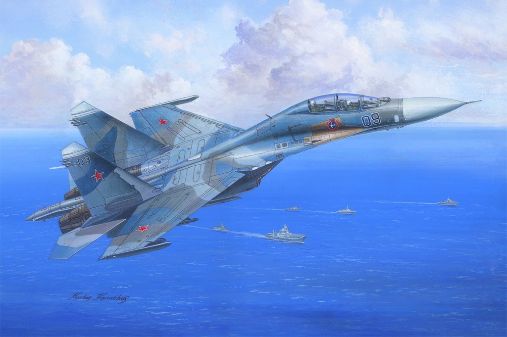 1/48 Su-27UB Flanker-C - Click Image to Close