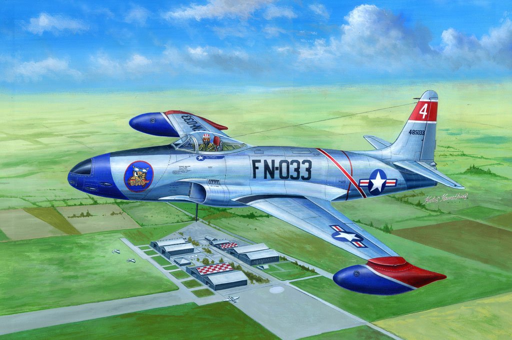 1/48 F-80A Shooting Star Fighter - Click Image to Close