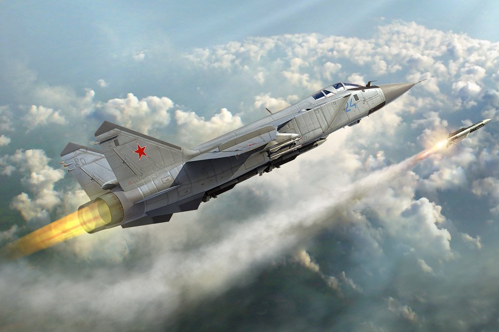 1/48 Russian MiG-31 Foxhound - Click Image to Close