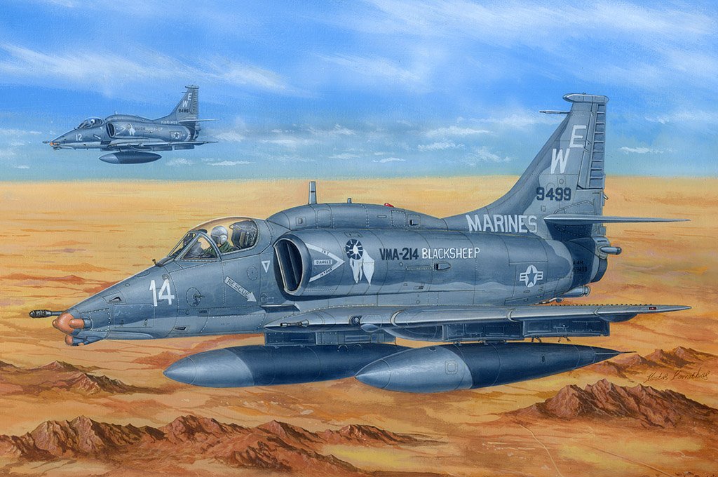 1/48 A-4M Sky Hawk - Click Image to Close