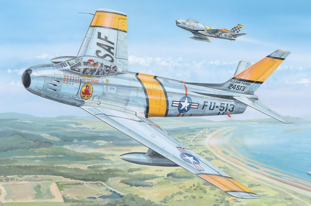 1/18 F-86F-30 Sabre - Click Image to Close