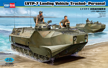 1/35 LVTP-7 Landing Vehicle Tracked Personal - Click Image to Close