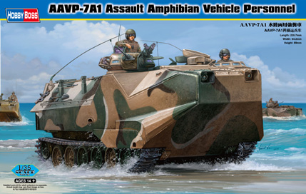 1/35 AAVP-7A1 Assault Amphibian Vehicle Personnel - Click Image to Close