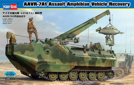 1/35 AAVR-7A1 Assault Amphibian Vehicle Recovery - Click Image to Close