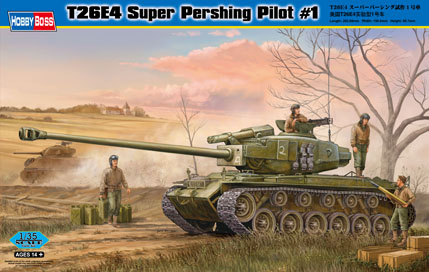 1/35 T26E4 Super Pershing Pilot #1 - Click Image to Close