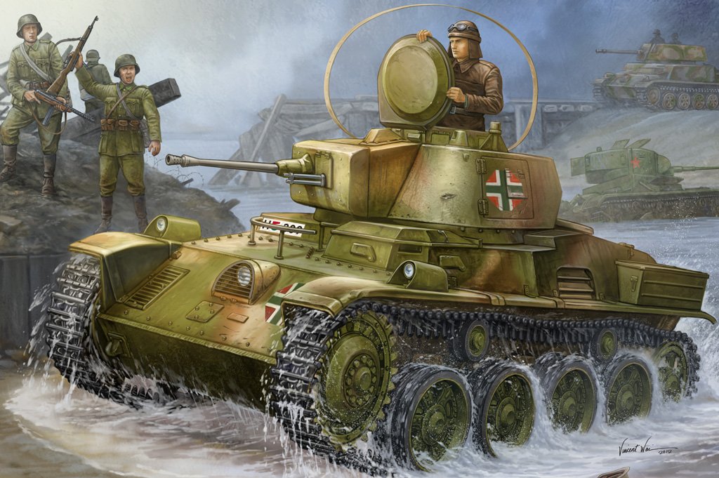 1/35 Hungarian Light Tank 38M Toldi I(A20) - Click Image to Close